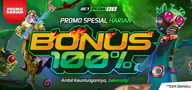 PROMO BONUS HARIAN SLOT 100%