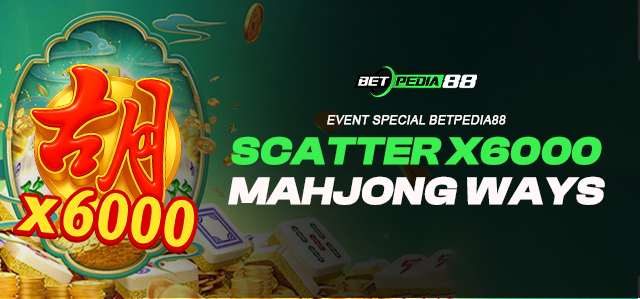 EVENT MAHJONG SCATTER X6000 LIMITED EDITION!
