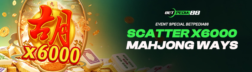 EVENT MAHJONG SCATTER X6000 LIMITED EDITION!